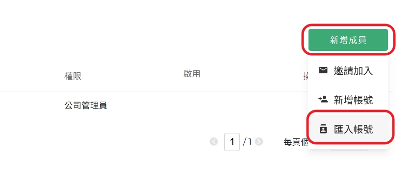 個人資訊
