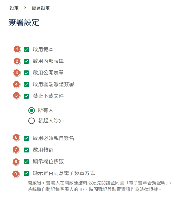 雲端憑證簽署